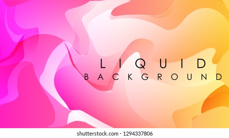Colorful vector wave texture, liquid abstract background.