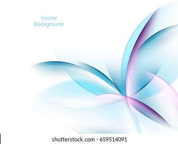 colorful vector wavy backdrop. Bright background with copy space. Template for design. Eps10
