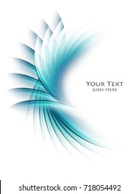 colorful vector wavy backdrop. Bright background with copy space. Template for design. Eps10