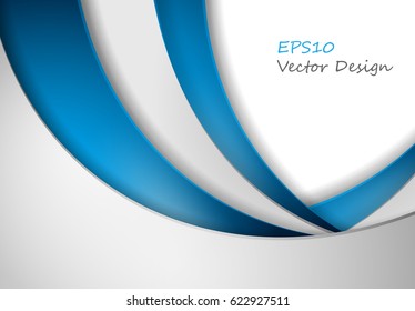 Colorful vector wavy background. Abstract modern illustration, elements for your design, web sites, annual reports. Eps10