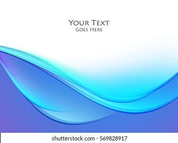 Colorful vector wavy background. Bright abstract illustration. Elements for your design. Eps10