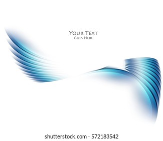Colorful vector wavy background. Bright abstract illustration. Elements for your design. Eps10