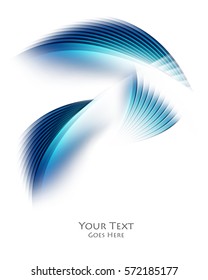 Colorful vector wavy background. Bright abstract illustration. Elements for your design. Eps10