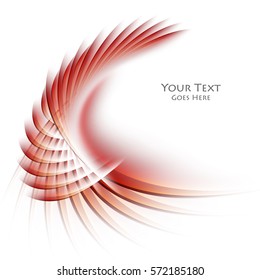 Colorful vector wavy background. Bright abstract illustration. Elements for your design. Eps10