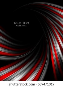 Colorful vector wavy background. Bright abstract illustration. Elements for your design. Eps10