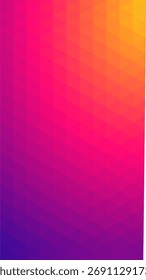 Colorful Vertical Background Bright Vibrant Color With Polygonal Pattern Gradient