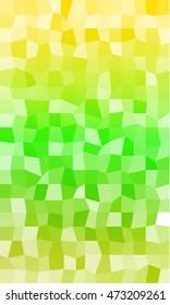 Colorful vertical banner. Beautiful summer colors. Polygonal design. Vector. For design websites, business presentations, printing.