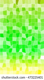Colorful vertical banner. Beautiful summer colors. Polygonal design. Vector. For design websites, business presentations, printing.