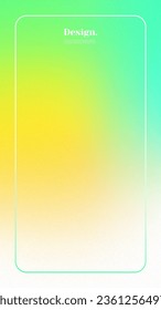 Colorful vertical gradient background. Social media frame vector illustration.