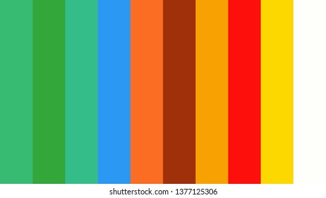 Colorful Vertical Stripes Background Vector Art