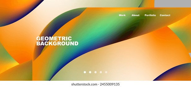 Un fondo geométrico colorido y vibrante con un degradado de color arcoiris. Este diseño artístico es perfecto para logotipos, gráficos o proyectos de Fotografía macro