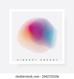 Colorful Vibrant Gradient Abstract Energy Blur