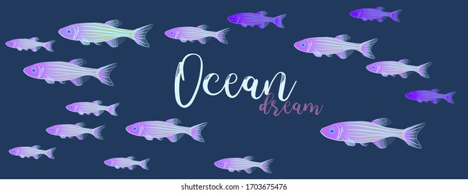 
colorful and vibrant ocean world — what could be better, ocean pollution, fish banner