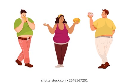 Uma Representação Colorida e Vibrante Apresentando Diversos Grupos de Pessoas Desfrutando de Alimentos Juntos