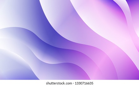 Colorful Vibrant Shapes. Abstract wave shape with gradient color. Warm colors. Vector illustration. Gradient.