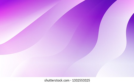 Colorful Vibrant Shapes. Abstract wave shape with gradient color. Warm colors. Vector illustration. Gradient.