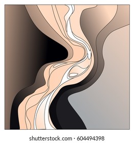 
Colorido y vibrante fondo de onda. Efecto dinámico. Ilustración de vectores abstractos. Plantilla de diseño. Patrón moderno.

