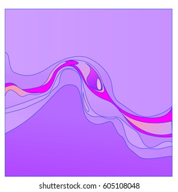 
Colorful vibrant Wave Background. Dynamic Effect. Abstract Vector Illustration. Design Template. Modern Pattern.
