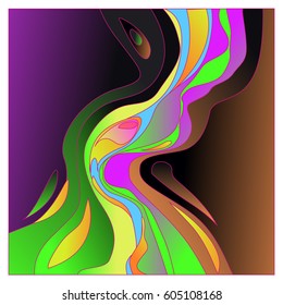 
Colorful vibrant Wave Background. Dynamic Effect. Abstract Vector Illustration. Design Template. Modern Pattern.
