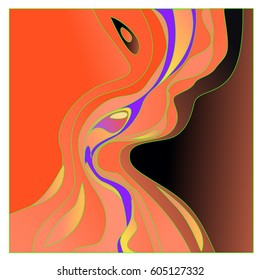 
Colorful vibrant Wave Background. Dynamic Effect. Abstract Vector Illustration. Design Template. Modern Pattern.
