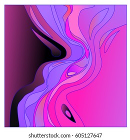 
Colorful vibrant Wave Background. Dynamic Effect. Abstract Vector Illustration. Design Template. Modern Pattern.
