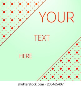 Colorful vintage backdrop