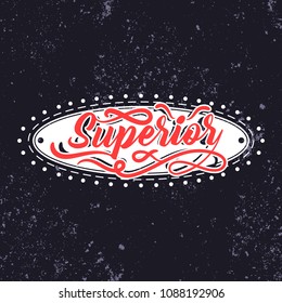 Colorful vintage denim with grunge background texture. Vector illustration design for t-shirt and printing.