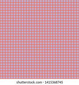 Colorful vintage pattern design on polka dot background. Vector illustration with small circles on pastel. Use for wallpaper, template, banner, cover, fabric