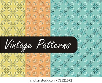 Colorful Vintage Patterns
