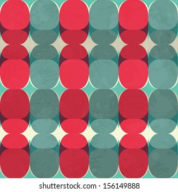 colorful vintage seamless pattern