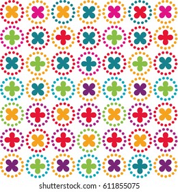 Colorful vivid background in vector