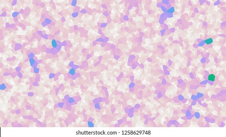 Colorful voronoi, vector abstract. Irregular lines mosaic pattern. Geometric grid 