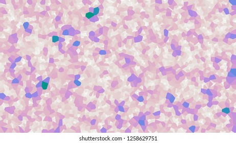 Colorful voronoi, vector abstract. Irregular lines mosaic pattern. Geometric grid 