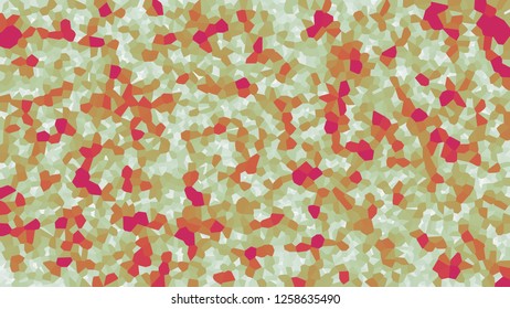 Colorful voronoi, vector abstract. Irregular lines mosaic pattern. Geometric grid 