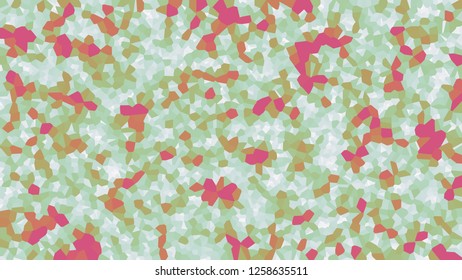 Colorful voronoi, vector abstract. Irregular lines mosaic pattern. Geometric grid 