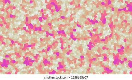 Colorful voronoi, vector abstract. Irregular lines mosaic pattern. Geometric grid 