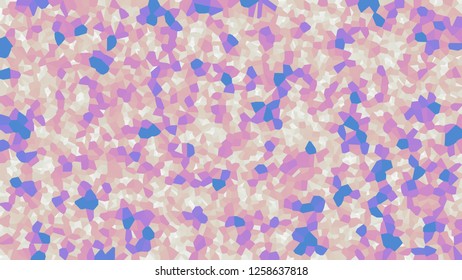 Colorful voronoi, vector abstract. Irregular lines mosaic pattern. Geometric grid 
