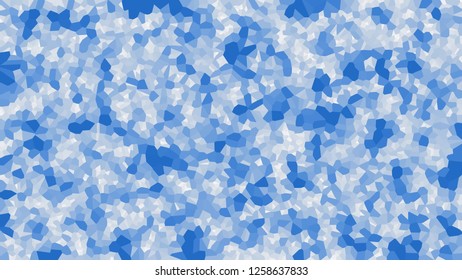 Colorful voronoi, vector abstract. Irregular lines mosaic pattern. Geometric grid 
