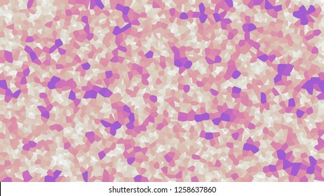 Colorful voronoi, vector abstract. Irregular lines mosaic pattern. Geometric grid 
