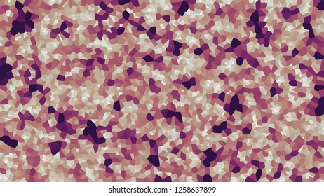 Colorful voronoi, vector abstract. Irregular lines mosaic pattern. Geometric grid 
