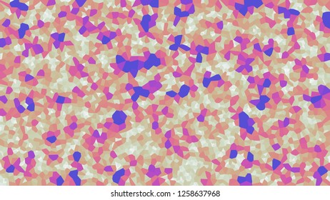 Colorful voronoi, vector abstract. Irregular lines mosaic pattern. Geometric grid 
