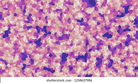 Colorful voronoi, vector abstract. Irregular lines mosaic pattern. Geometric grid 
