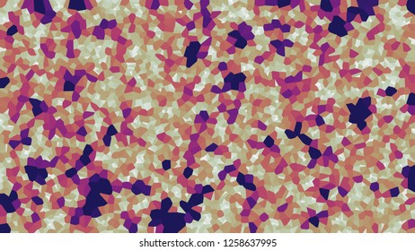 Colorful voronoi, vector abstract. Irregular lines mosaic pattern. Geometric grid 
