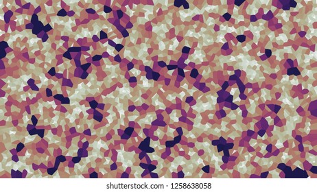 Colorful voronoi, vector abstract. Irregular lines mosaic pattern. Geometric grid 
