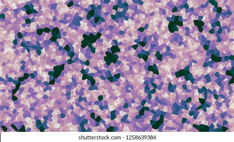 Colorful voronoi, vector abstract. Irregular lines mosaic pattern. Geometric grid 