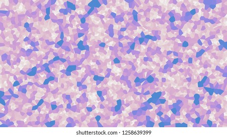 Colorful voronoi, vector abstract. Irregular lines mosaic pattern. Geometric grid 