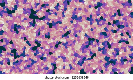 Colorful voronoi, vector abstract. Irregular lines mosaic pattern. Geometric grid 