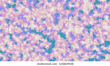 Colorful voronoi, vector abstract. Irregular lines mosaic pattern. Geometric grid 