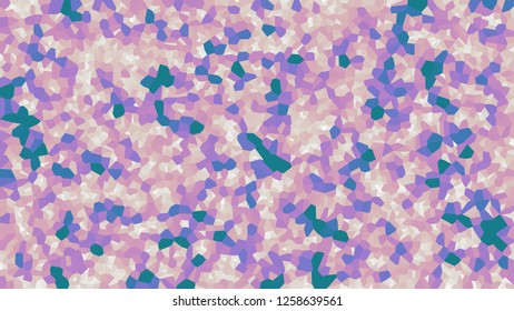 Colorful voronoi, vector abstract. Irregular lines mosaic pattern. Geometric grid 