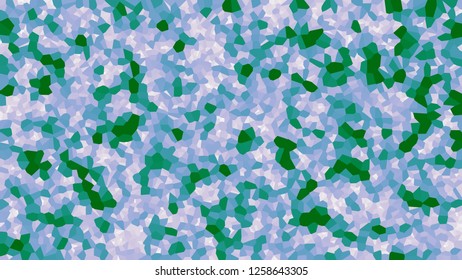 Colorful voronoi, vector abstract. Irregular lines mosaic pattern. Geometric grid 
